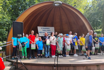 IX Wojewódzki Turniej Bocce Osób Niepełnosprawnych w Zgórsku.