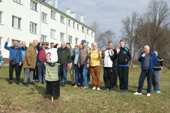 Powitanie wiosny przez mieszkańców Domu.