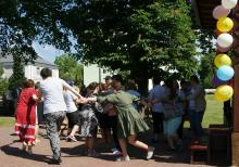 Zabawa taneczna w DPS w Łagiewnikach