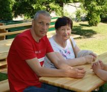 Zabawa taneczna w DPS w Łagiewnikach