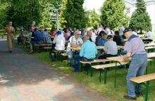 Zabawa taneczna w DPS w Łagiewnikach