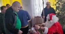 Wizyta Świętego Mikołaja w DPS.