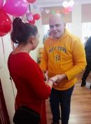 Zabawa walentynkowa w WTZ w Piasku Wielkim.zecom