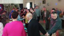 Zabawa karnawałowa w DPS w Zborowie.