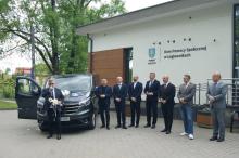Poświęcenie nowego samochodu w DPS w Łagiewnikach.