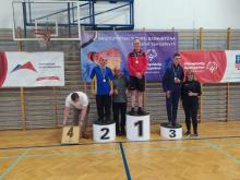 Turniej badmintona w Sandomierzu.