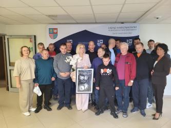 Wizyta mieszkanców u Pani Marszałek Woj. Świętokrzyskiego.