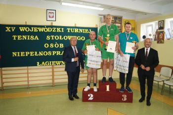 Turniej Tenisa Stołowego w DPS w Łagiewnikach.