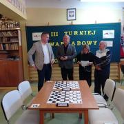 III Turniej Warcabowy w DPS w Łagiewnikach.