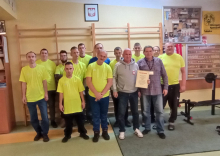 Podziękowanie dla Tomasza Porweta w DPS w Łagiewnikach.