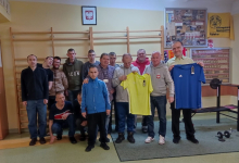 Podziękowanie dla Tomasza Porweta w DPS w Łagiewnikach.