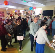 Zabawa karnawałowa w DPS w Łagiewnikach.