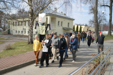 Powitanie wiosny przez mieszkańców Domu.