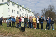 Powitanie wiosny przez mieszkańców Domu.