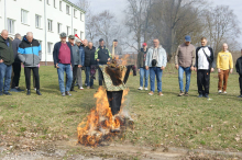 Powitanie wiosny przez mieszkańców Domu.