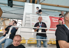 Mieszkaniec Domu na Igrzyskach Olimpijskich w Katowicach.