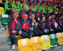 Mieszkaniec Domu na Igrzyskach Olimpijskich w Katowicach.