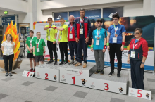 Mieszkaniec Domu na Igrzyskach Olimpijskich w Katowicach.