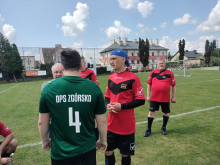 Mieszkańcy Domu na Turnieju Pilki Nożnej w Ostrowcu..