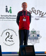 Mieszkaniec Domu na Olimpiadzoie w Zielonej Górze.