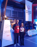 Mieszkaniec Domu na Olimpiadzoie w Zielonej Górze.
